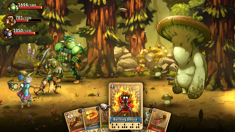 SteamWorld Quest: Hand of Gilgamech screenshot 5