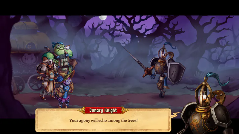 SteamWorld Quest: Hand of Gilgamech screenshot 6