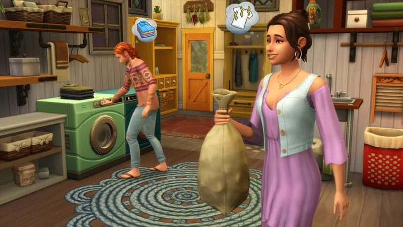 The Sims 4 - Laundry Day Stuff screenshot 6