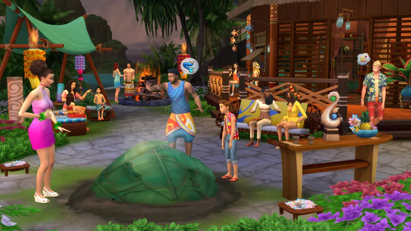 The Sims 4 - Island Living screenshot 2