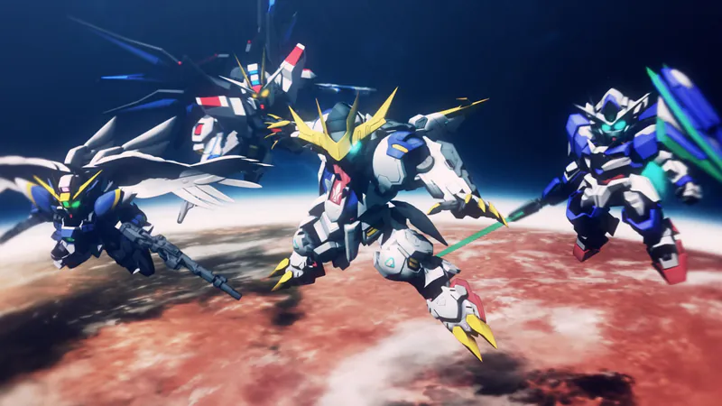 SD Gundam G Generation Cross Rays screenshot 3