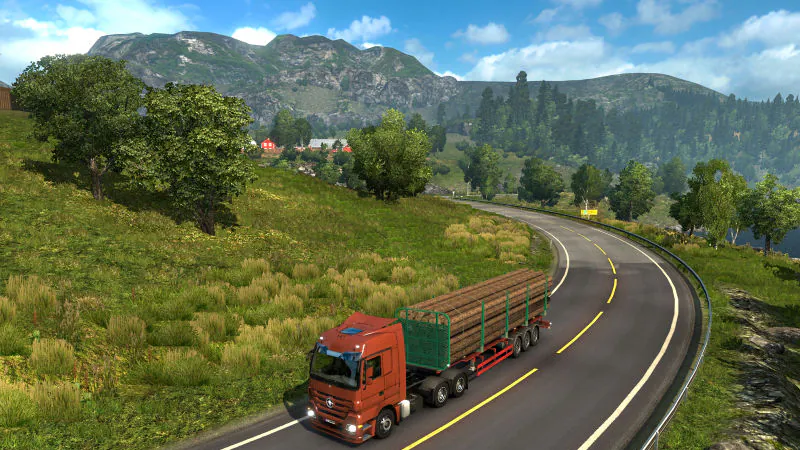 Euro Truck Simulator 2 - Scandinavia screenshot 2