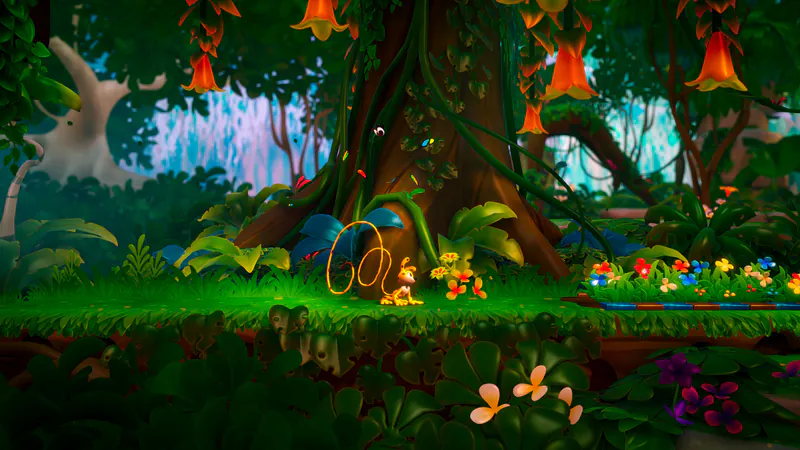 Marsupilami: Hoobadventure screenshot 2