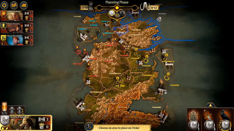 A Game of Thrones: The Board Game Digital Edition screenshot 2