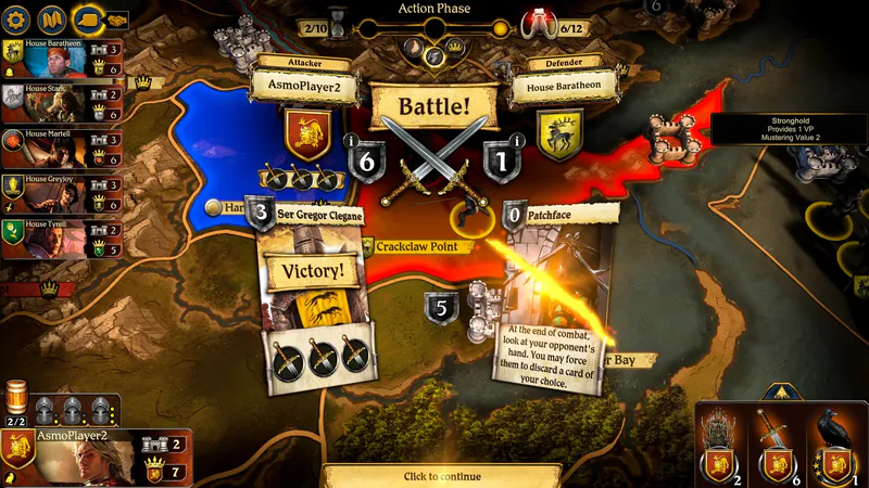A Game of Thrones: The Board Game Digital Edition screenshot 4