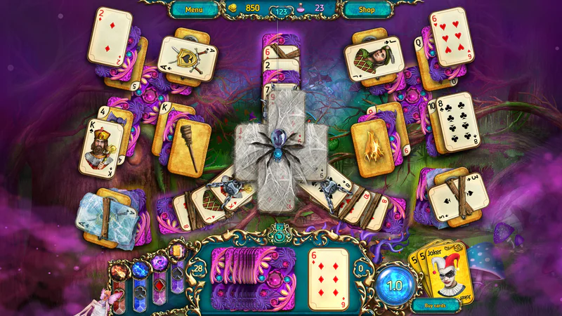 Dreamland Solitaire: Dark Prophecy screenshot 2