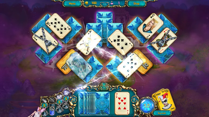 Dreamland Solitaire: Dark Prophecy screenshot 3