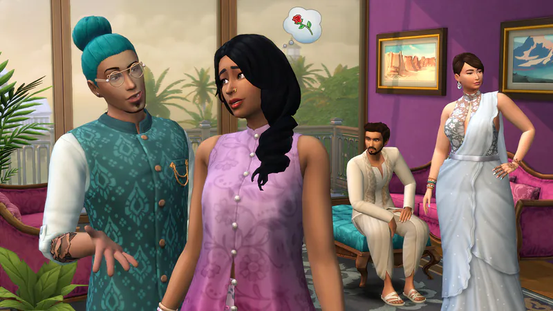 The Sims 4 - Fashion Street Kit screenshot 6