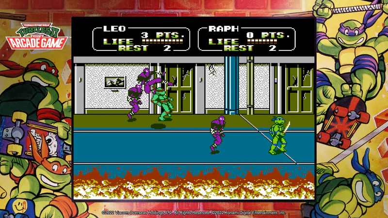 Teenage Mutant Ninja Turtles: The Cowabunga Collection screenshot 3