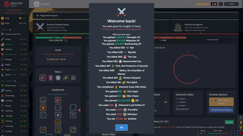 Melvor Idle screenshot 2