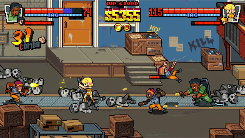 Double Dragon Gaiden: Rise Of The Dragons screenshot 4