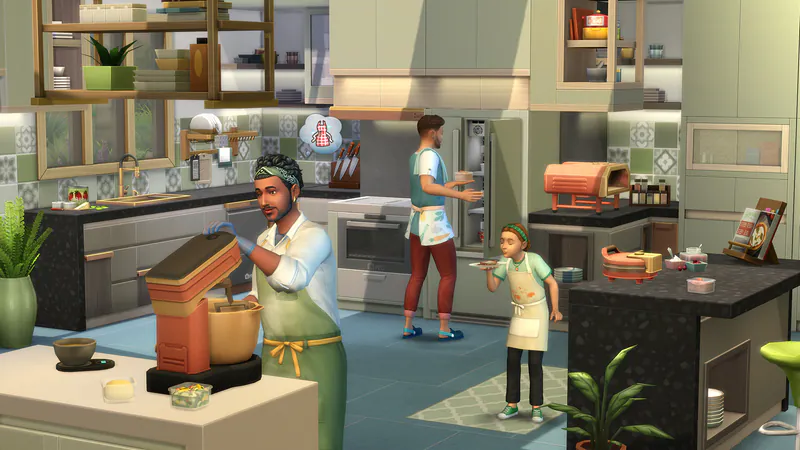 The Sims 4 - Home Chef Hustle Stuff Pack screenshot 2