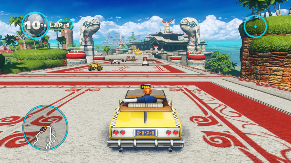 Sonic & All-Stars Racing Transformed artwork
