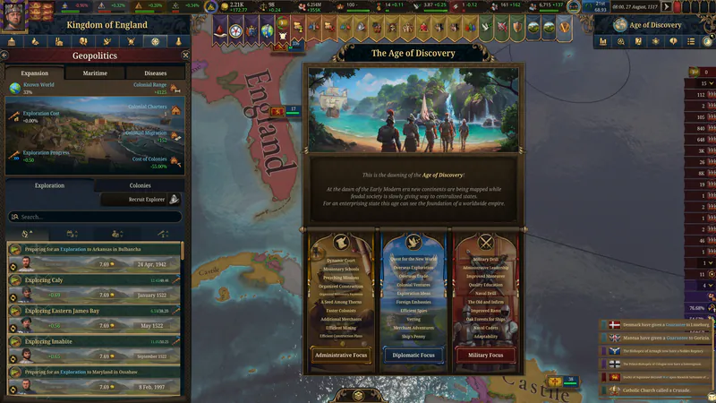 Europa Universalis V screenshot 4
