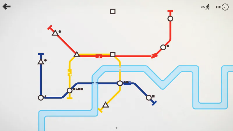 Mini Metro screenshot 2