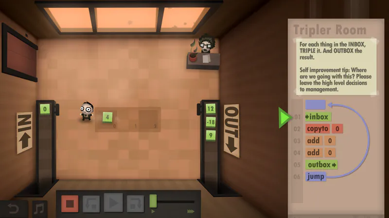 Human Resource Machine screenshot 6