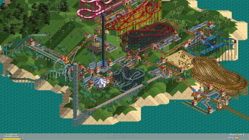RollerCoaster Tycoon: Deluxe screenshot 3