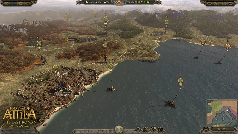 Total War: ATTILA - The Last Roman Campaign Pack screenshot 4