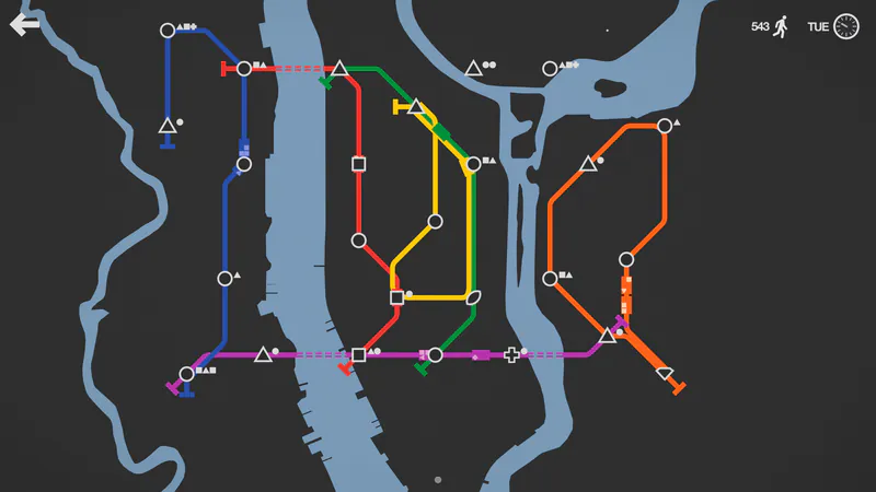 Mini Metro screenshot 5