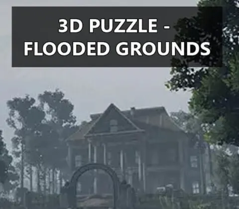 3D PUZZLE - Flooded Grounds PC Steam CD Key cover