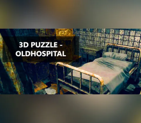 3D PUZZLE - OldHospital PC Steam CD Key cover