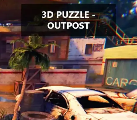 3D PUZZLE - OutPost PC Steam CD Key cover