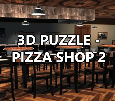 3D PUZZLE - Pizza Shop 2 PC Steam CD Key cover
