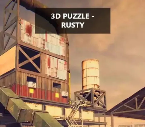 3D PUZZLE - Rusty PC Steam CD Key cover