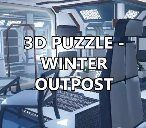3D PUZZLE - Winter Outpost PC Steam CD Key cover