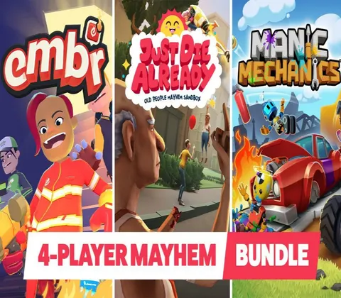 4-Player Mayhem Bundle PC Steam CD Key cover