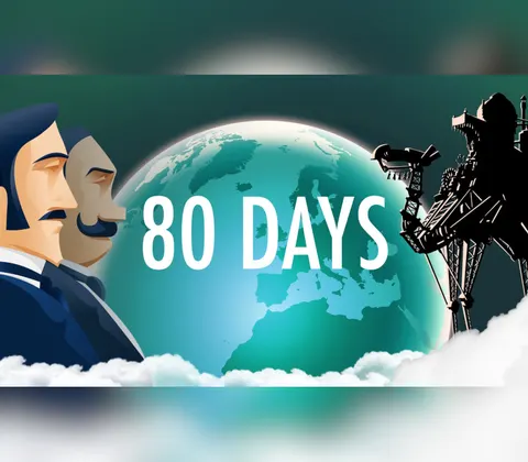 80 Days PC Steam CD Key cover