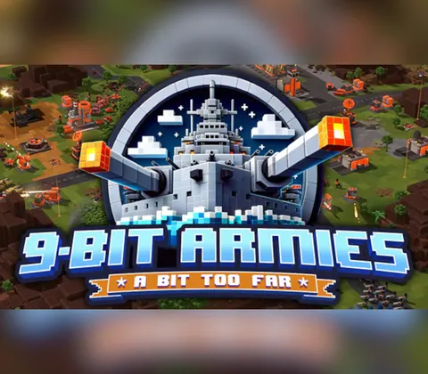 9-Bit Armies: A Bit Too Far PC Steam CD Key cover