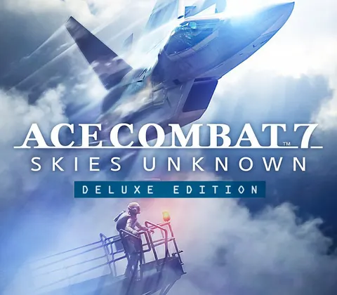 ACE COMBAT 7: SKIES UNKNOWN Deluxe Edition PC Steam CD Key cover