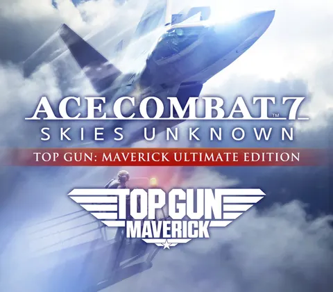 ACE COMBAT 7: SKIES UNKNOWN - TOP GUN: Maverick Ultimate Edition NA Steam CD Key cover