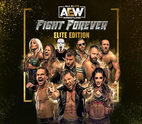 AEW: Fight Forever Elite Edition EU XBOX One / Xbox Series X|S CD Key cover