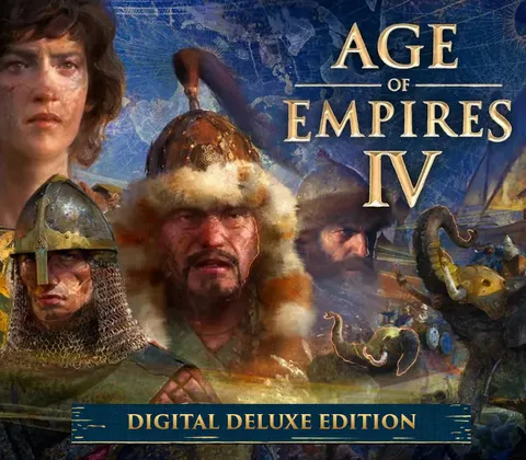 Age of Empires IV: Anniversary Deluxe Edition PC Steam CD Key cover