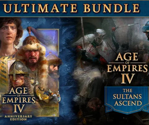 Age of Empires IV Ultimate Bundle (2022) PC Steam CD Key cover