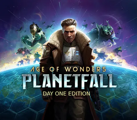 Age of Wonders: Planetfall Day One Edition PC Steam CD Key cover