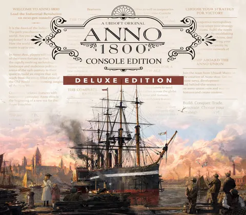 Anno 1800 Console Edition: Deluxe EU Xbox Series X|S CD Key cover