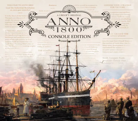 Anno 1800 Console Edition PS5 Access cover
