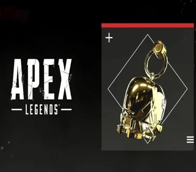 Apex Legends - Golden Helm Weapon Charm