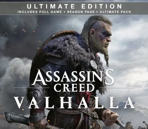 Assassin's Creed Valhalla Ultimate Edition EU PC Ubisoft Connect CD Key cover