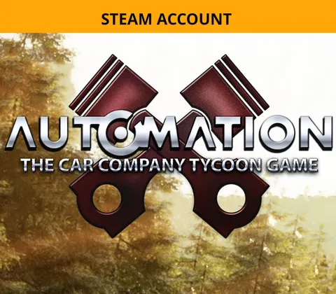 Automation - The Car Company Tycoon Game PC Steam Account cover