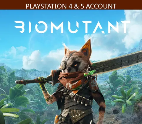 BIOMUTANT PS4/PS5 Account cover