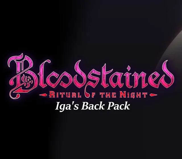 Bloodstained: Ritual of the Night - Iga's Back Pack