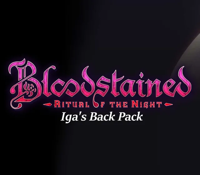 Bloodstained: Ritual of the Night - Iga's Back Pack