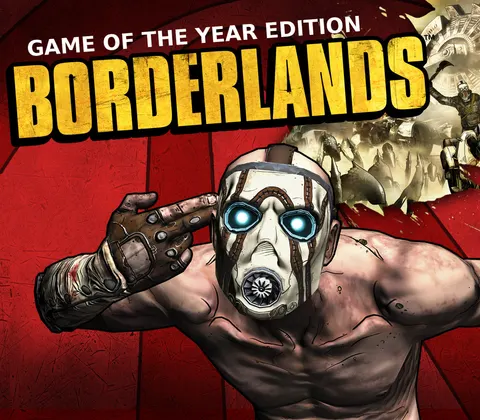 Borderlands: Game of the Year Edition RoW Steam CD Key cover