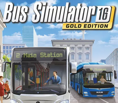 Bus Simulator 16 Gold Edition EU Steam CD Key cover