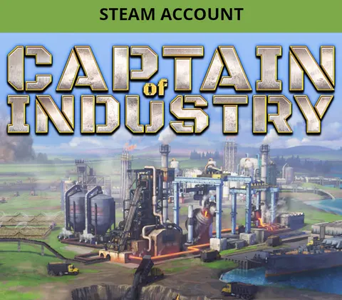 Captain of Industry Steam Account cover