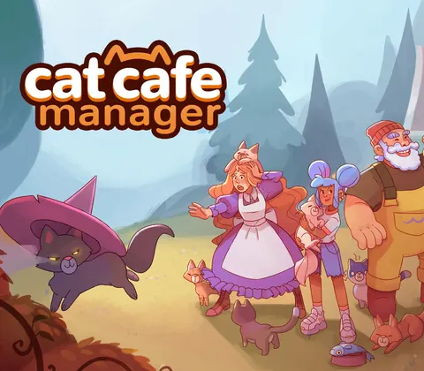 Cat Cafe Manager PC Steam Account cover